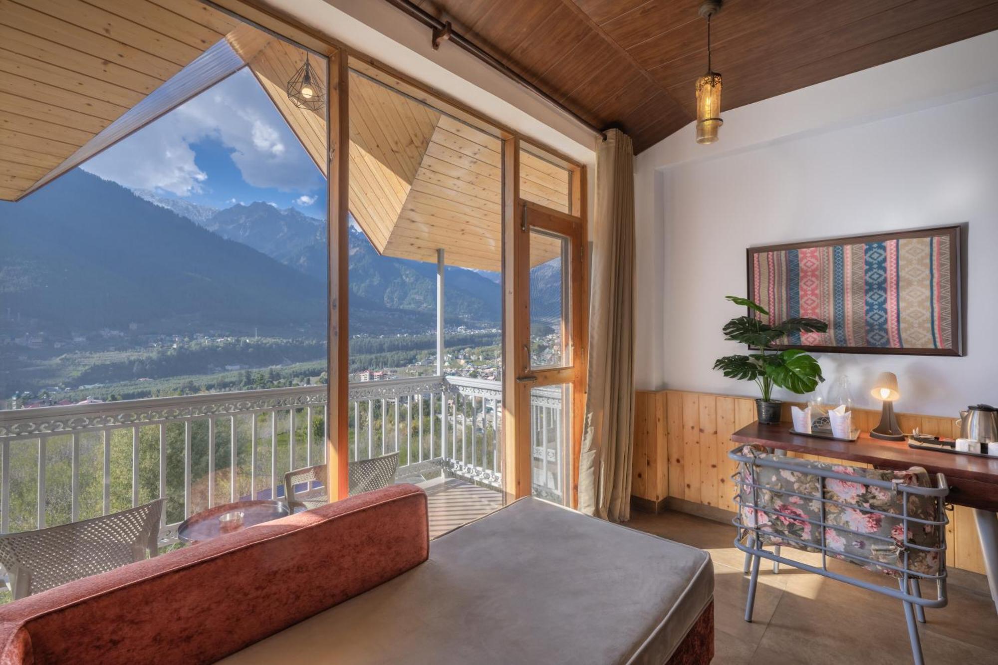 Hotel Echor Himalayan Heights Manali Zewnętrze zdjęcie