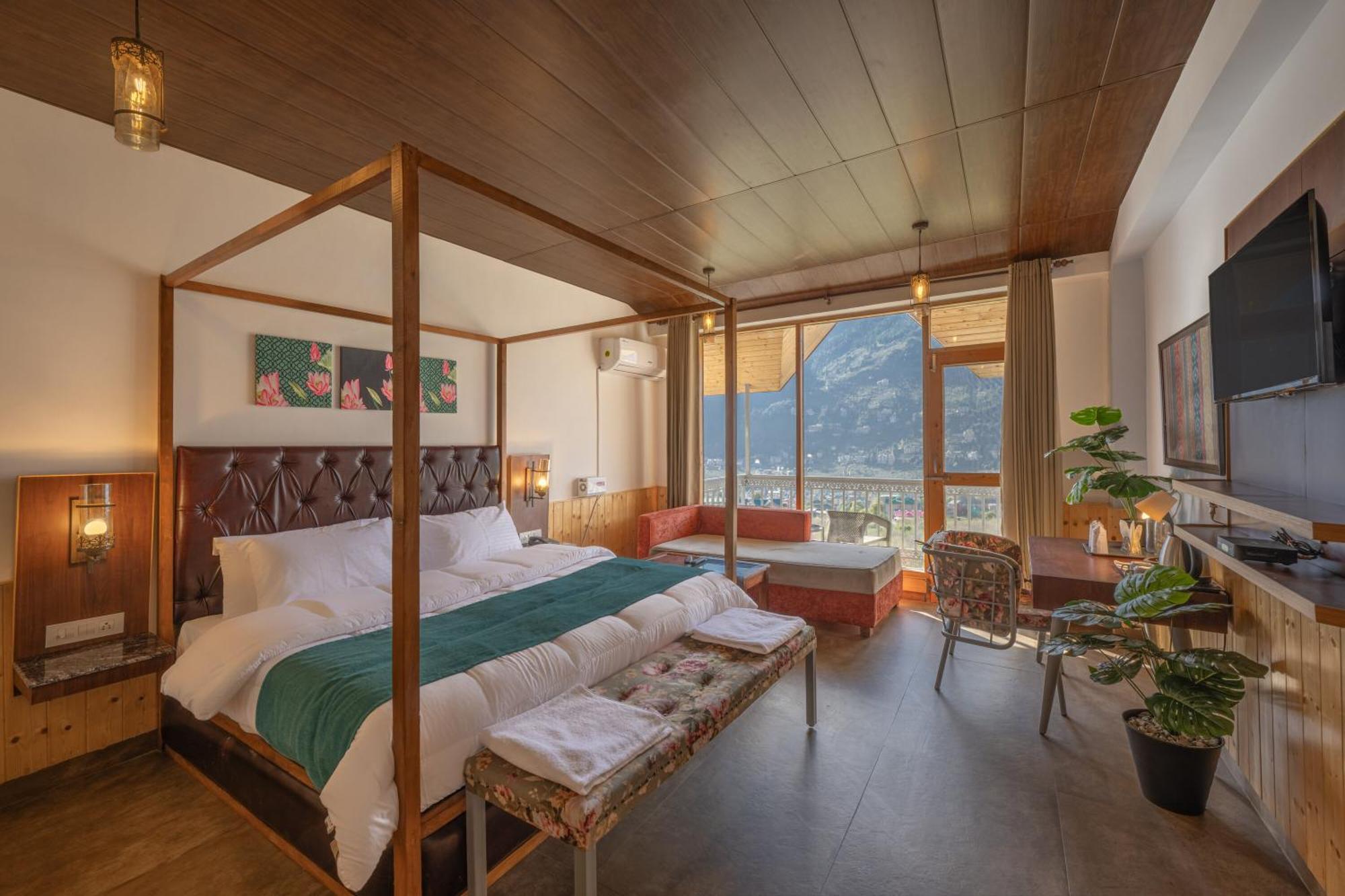 Hotel Echor Himalayan Heights Manali Zewnętrze zdjęcie