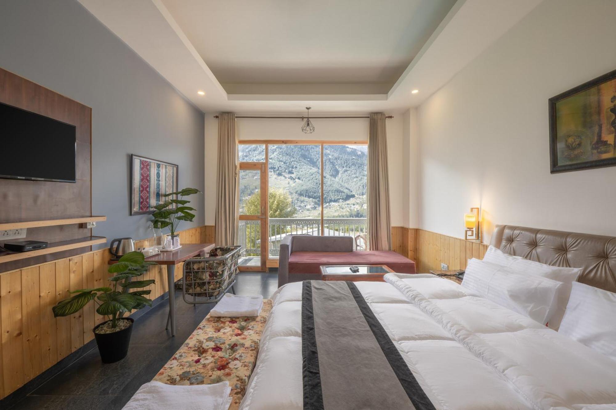 Hotel Echor Himalayan Heights Manali Zewnętrze zdjęcie
