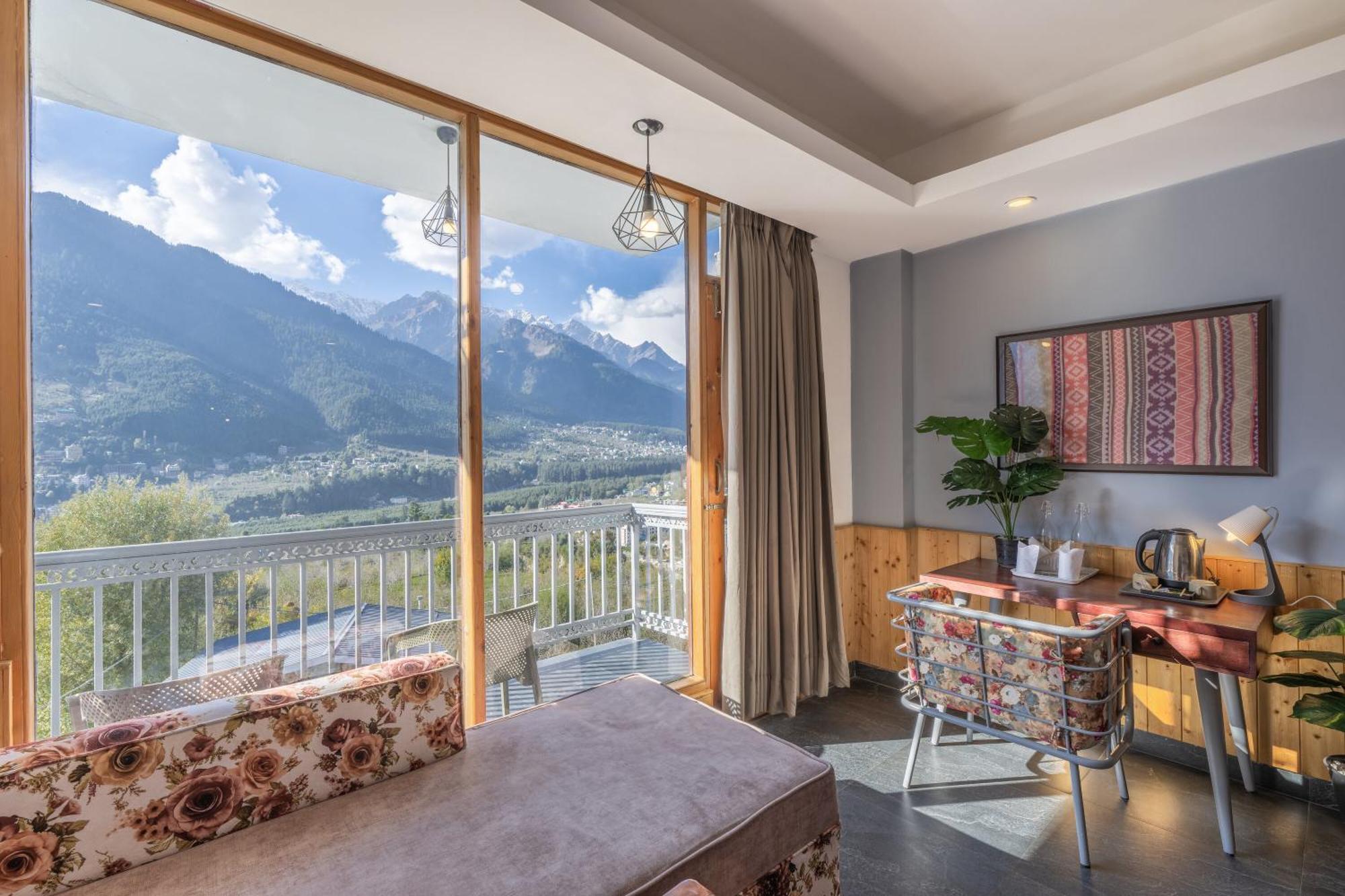 Hotel Echor Himalayan Heights Manali Zewnętrze zdjęcie