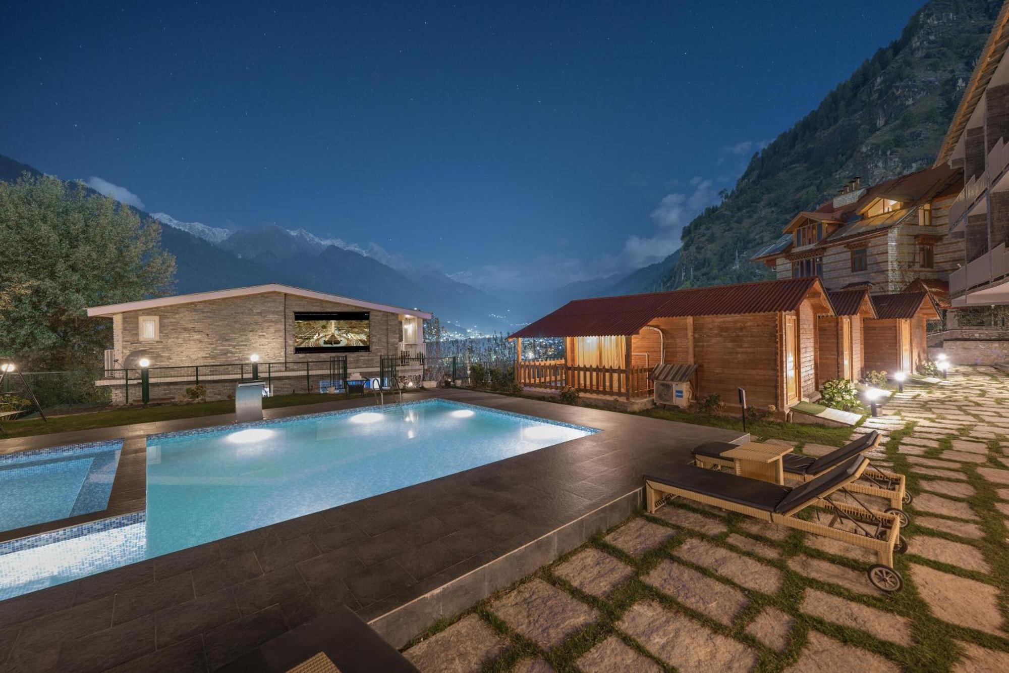 Hotel Echor Himalayan Heights Manali Zewnętrze zdjęcie