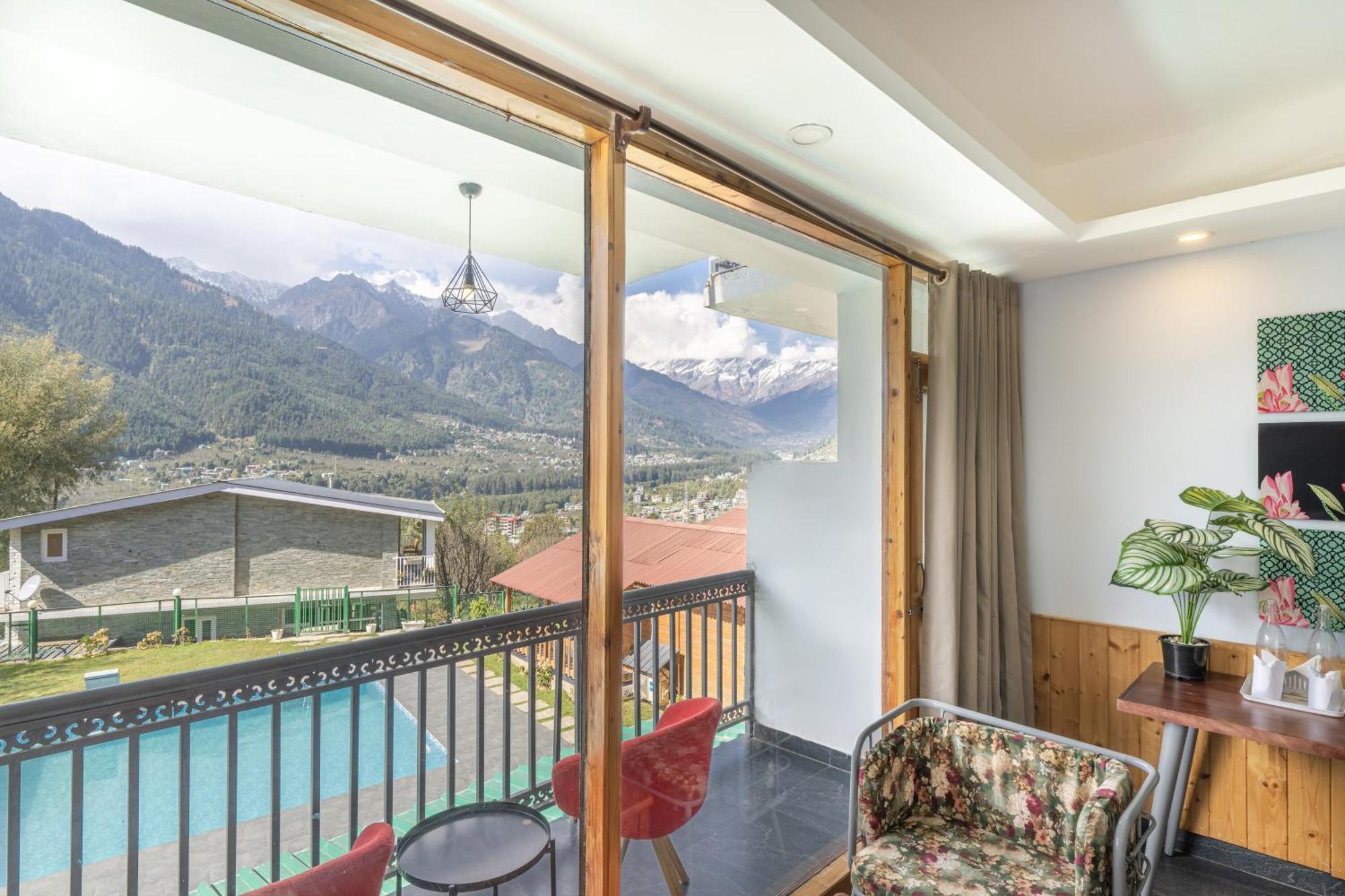 Hotel Echor Himalayan Heights Manali Zewnętrze zdjęcie