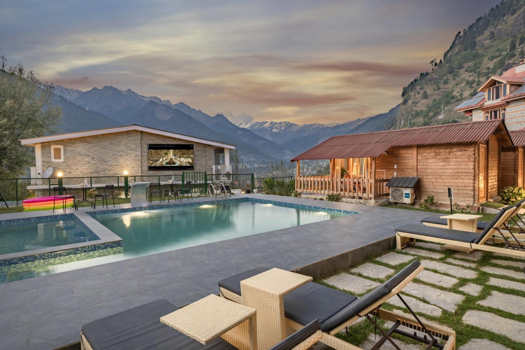 Hotel Echor Himalayan Heights Manali Zewnętrze zdjęcie