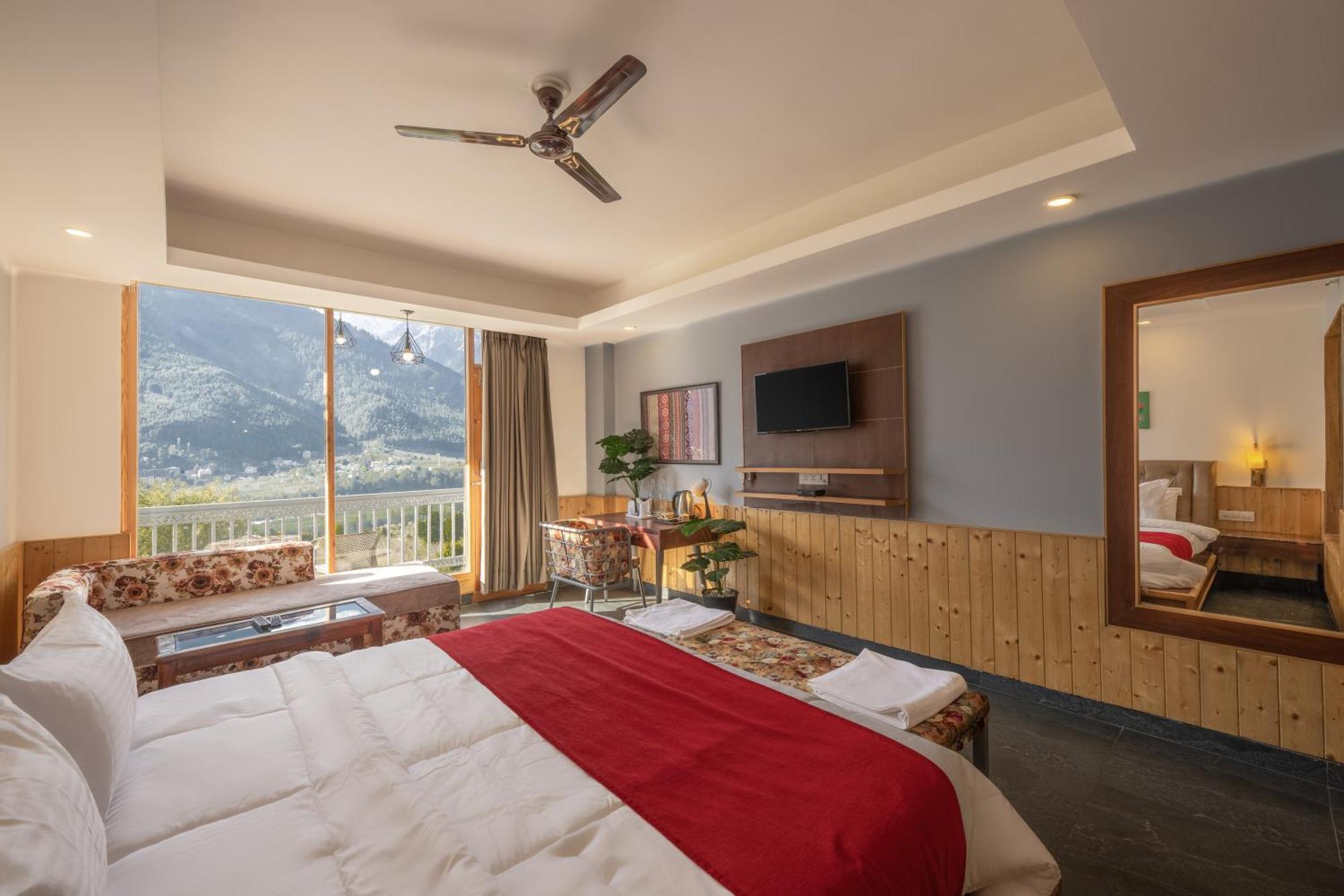 Hotel Echor Himalayan Heights Manali Zewnętrze zdjęcie