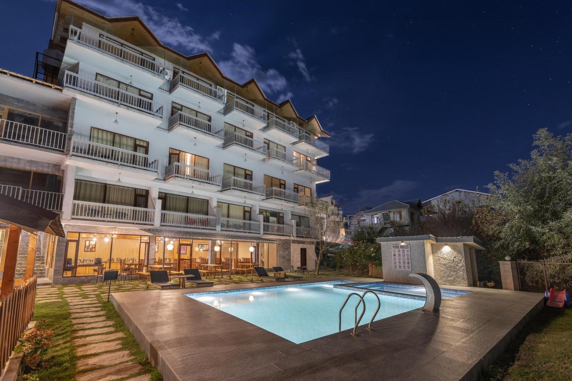 Hotel Echor Himalayan Heights Manali Zewnętrze zdjęcie
