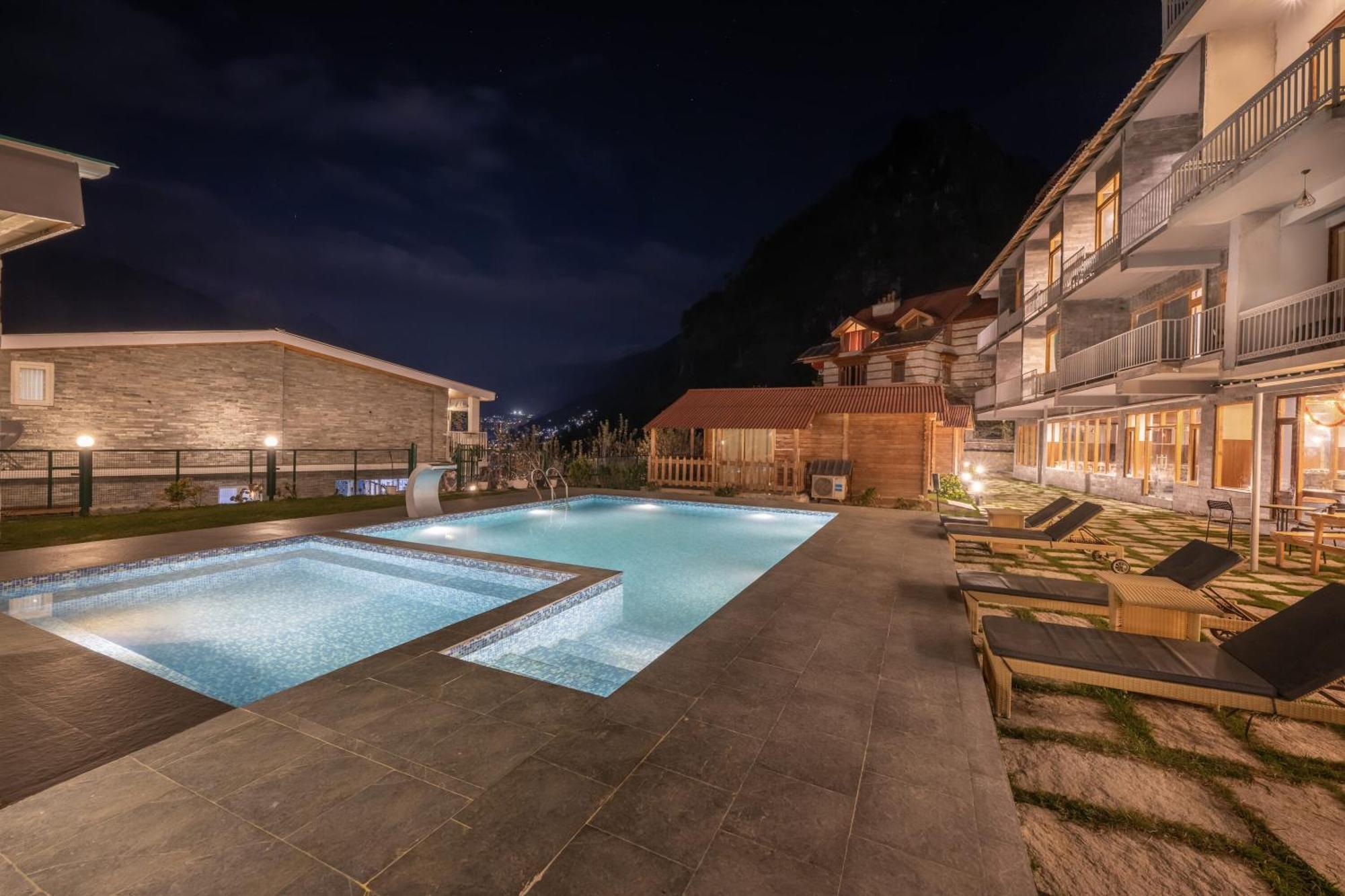 Hotel Echor Himalayan Heights Manali Zewnętrze zdjęcie